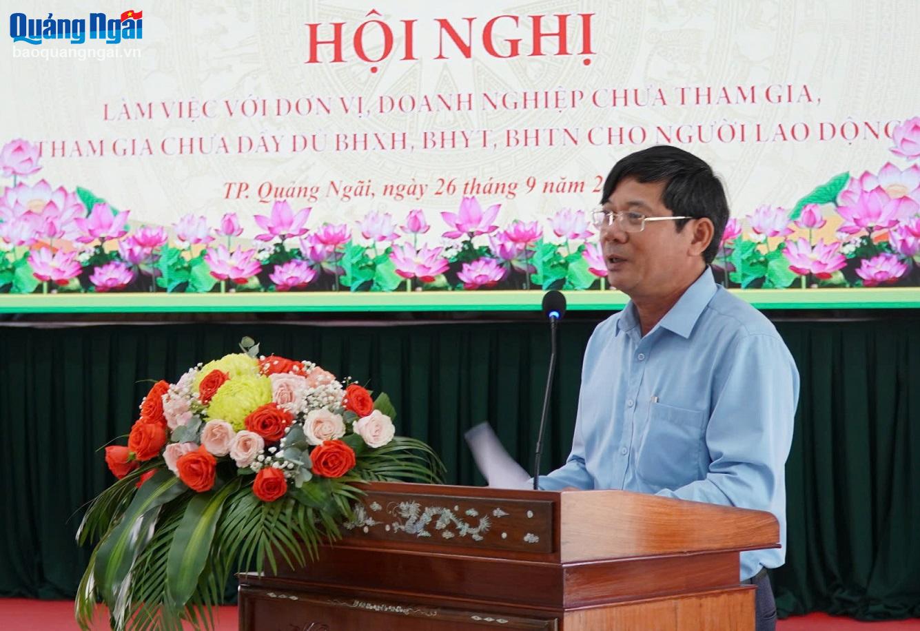 Làm việc với doanh nghiệp chưa tham gia bảo hiểm xã hội 