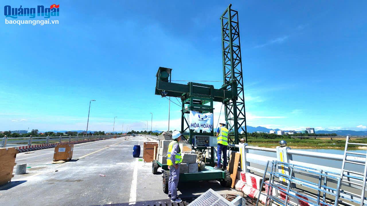 Dự kiến ngày 15/9, cầu Trà Khúc 2 thông xe trở lại