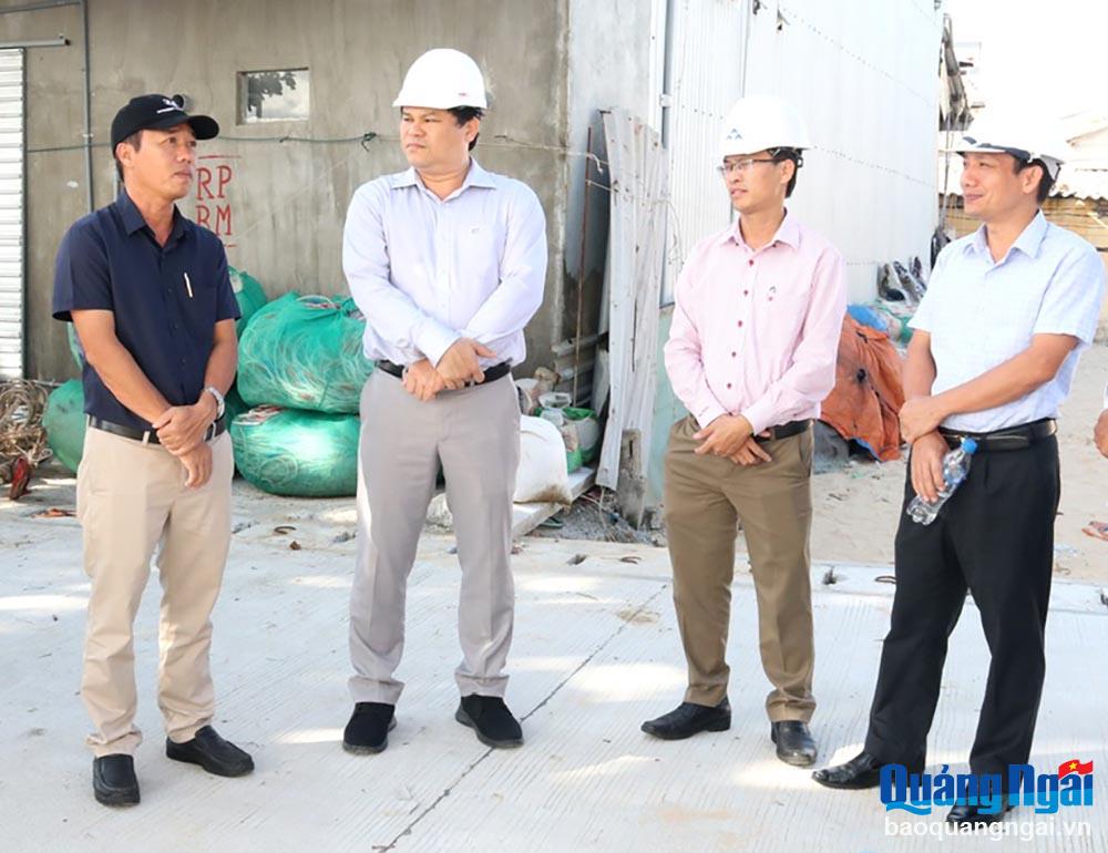 UBND tỉnh kiểm tra thực tế các nội dung cử tri phản ánh tại huyện Bình Sơn