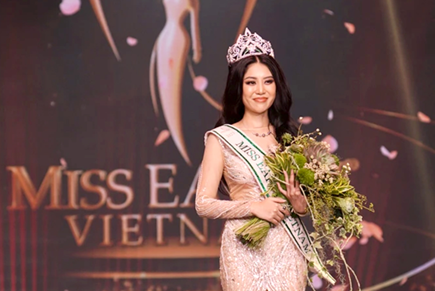 Đỗ Thị Lan Anh đăng quang Hoa hậu Trái Đất Việt Nam 2023