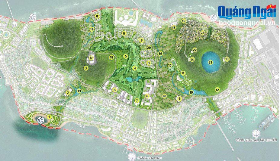 Lấy ý kiến Đồ án Quy hoạch Phân khu xây dựng Đô thị Lý Sơn tỷ lệ 1/2000