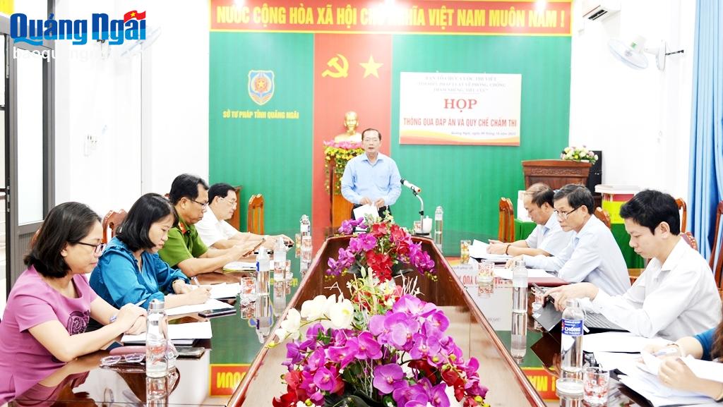 Hơn 30 nghìn bài dự thi Cuộc thi viết Tìm hiểu pháp luật về phòng, chống tham nhũng, tiêu cực