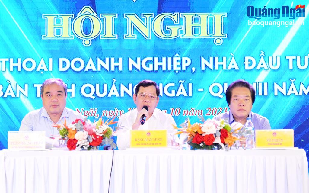 Đối thoại, tháo gỡ vướng mắc cho doanh nghiệp, nhà đầu tư