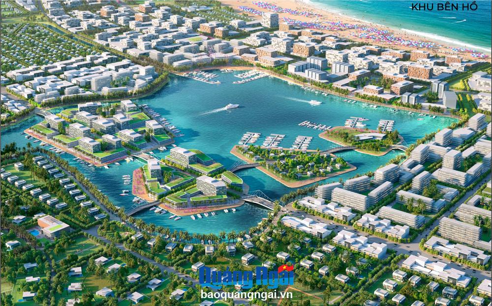 Khu vực đông nam Dung Quất sẽ trở thành khu đô thị, dịch vụ kiểu mẫu