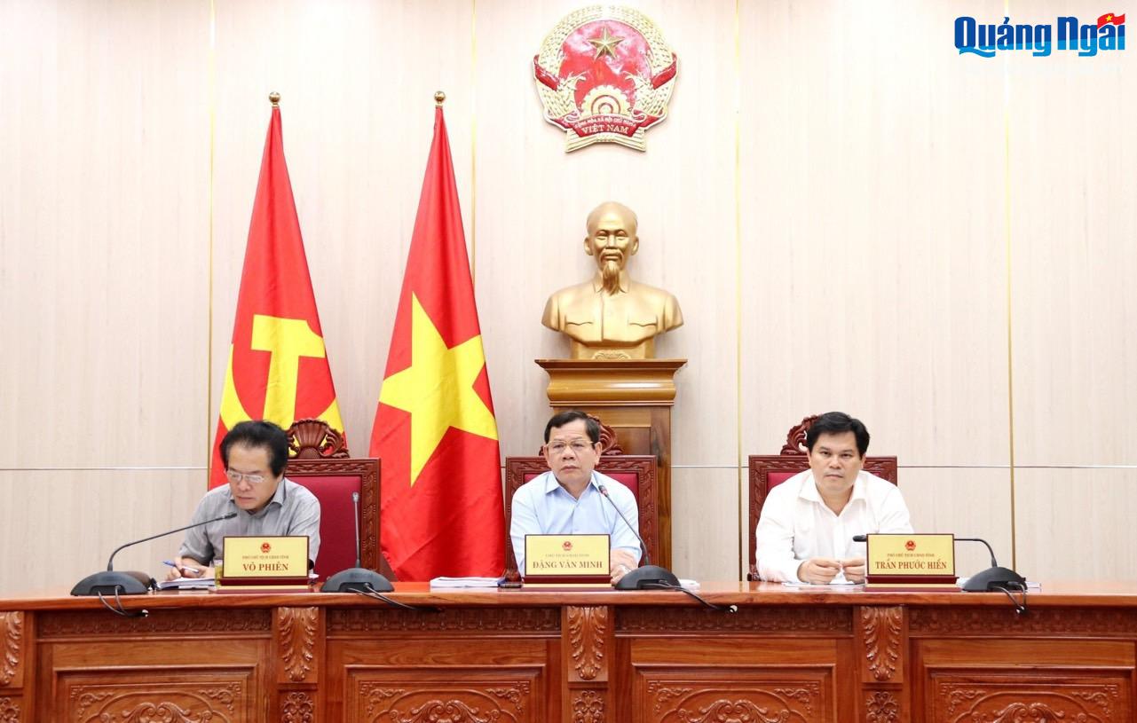 Cho ý kiến Quy hoạch khu đô thị, dịch vụ đông nam Dung Quất 