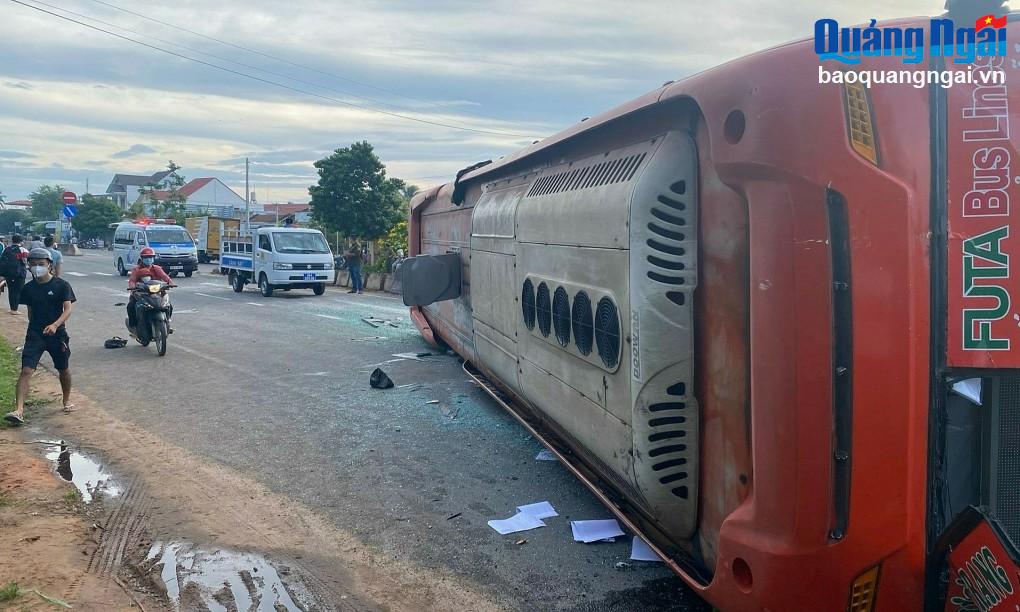 Sức khỏe các nạn nhân trong vụ lật xe khách Phương Trang đã dần ổn định