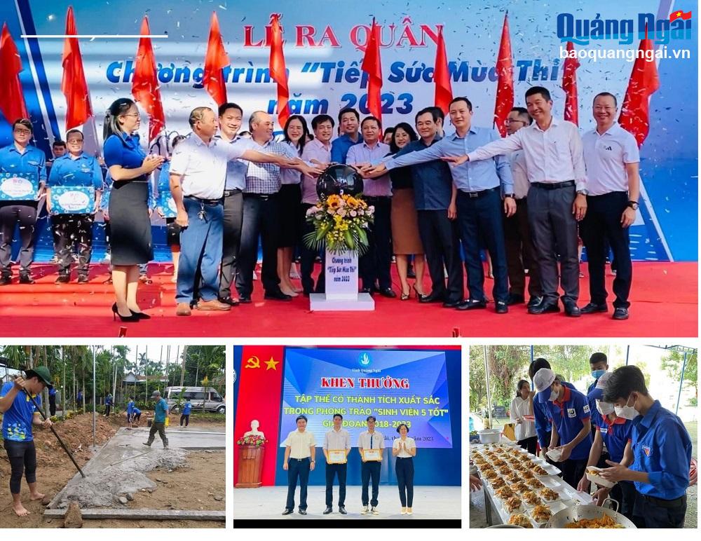 Hội Sinh viên Việt Nam tỉnh Quảng Ngãi: Dấu ấn một nhiệm kỳ