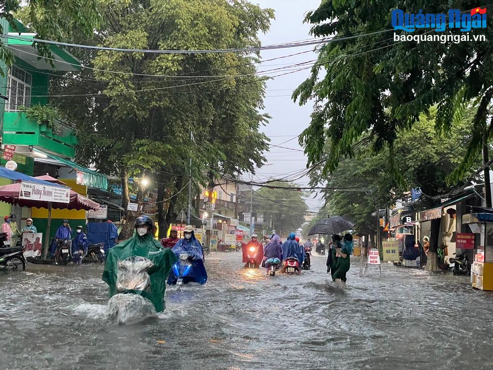 Tin dự báo mưa lớn tại Quảng Ngãi