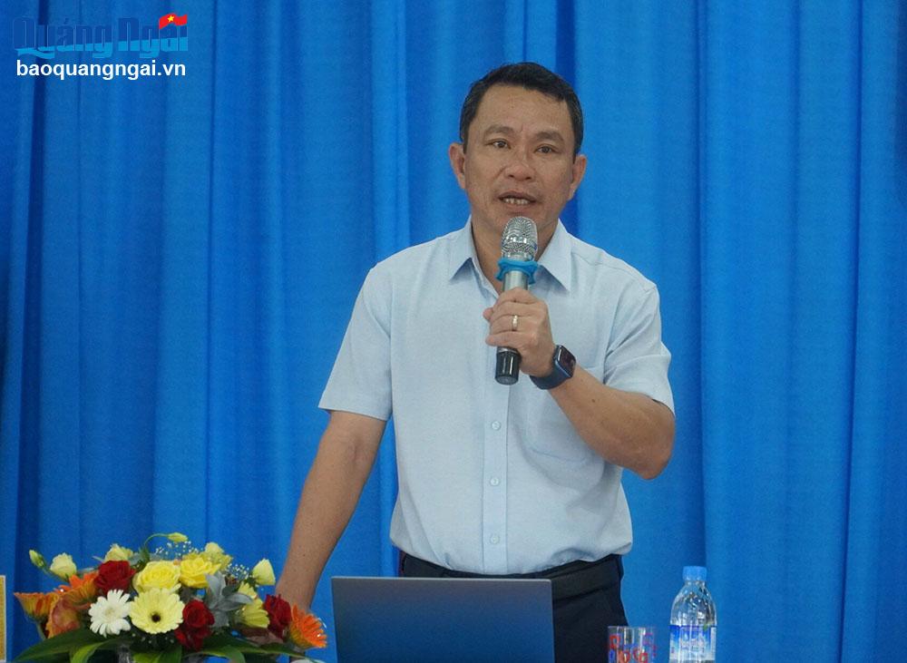 Bí thư Huyện ủy Bình Sơn đối thoại với nhân dân xã Bình Thạnh