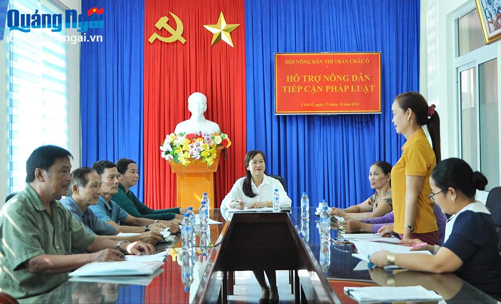 Nâng cao kiến thức pháp luật cho nông dân