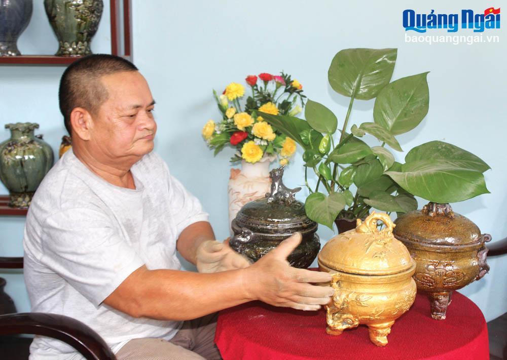 Độc đáo màu men hỏa biến 