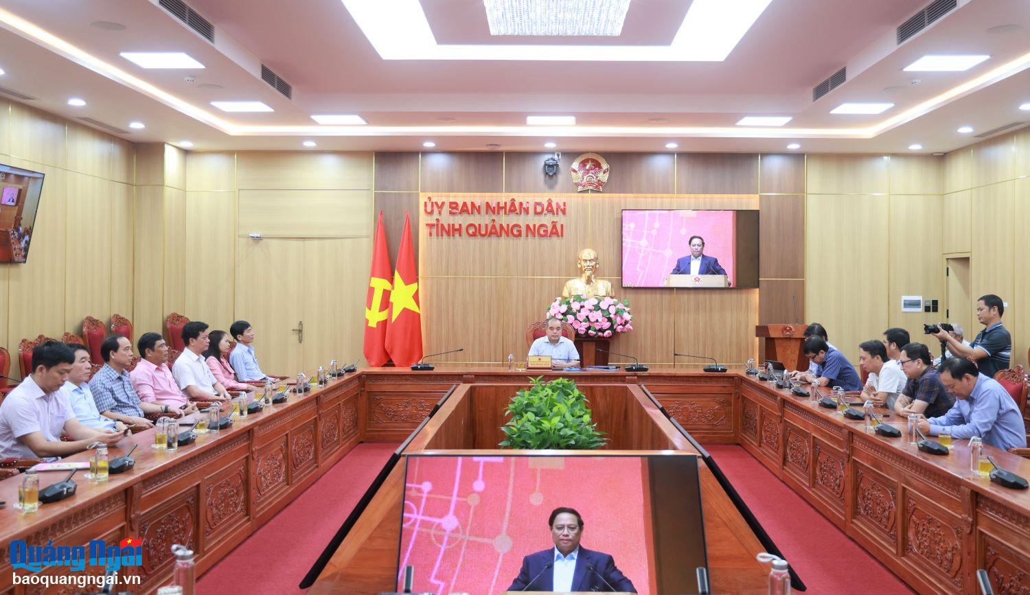 Quảng Ngãi tham dự Chương trình chào mừng Ngày Chuyển đổi số quốc gia 2024