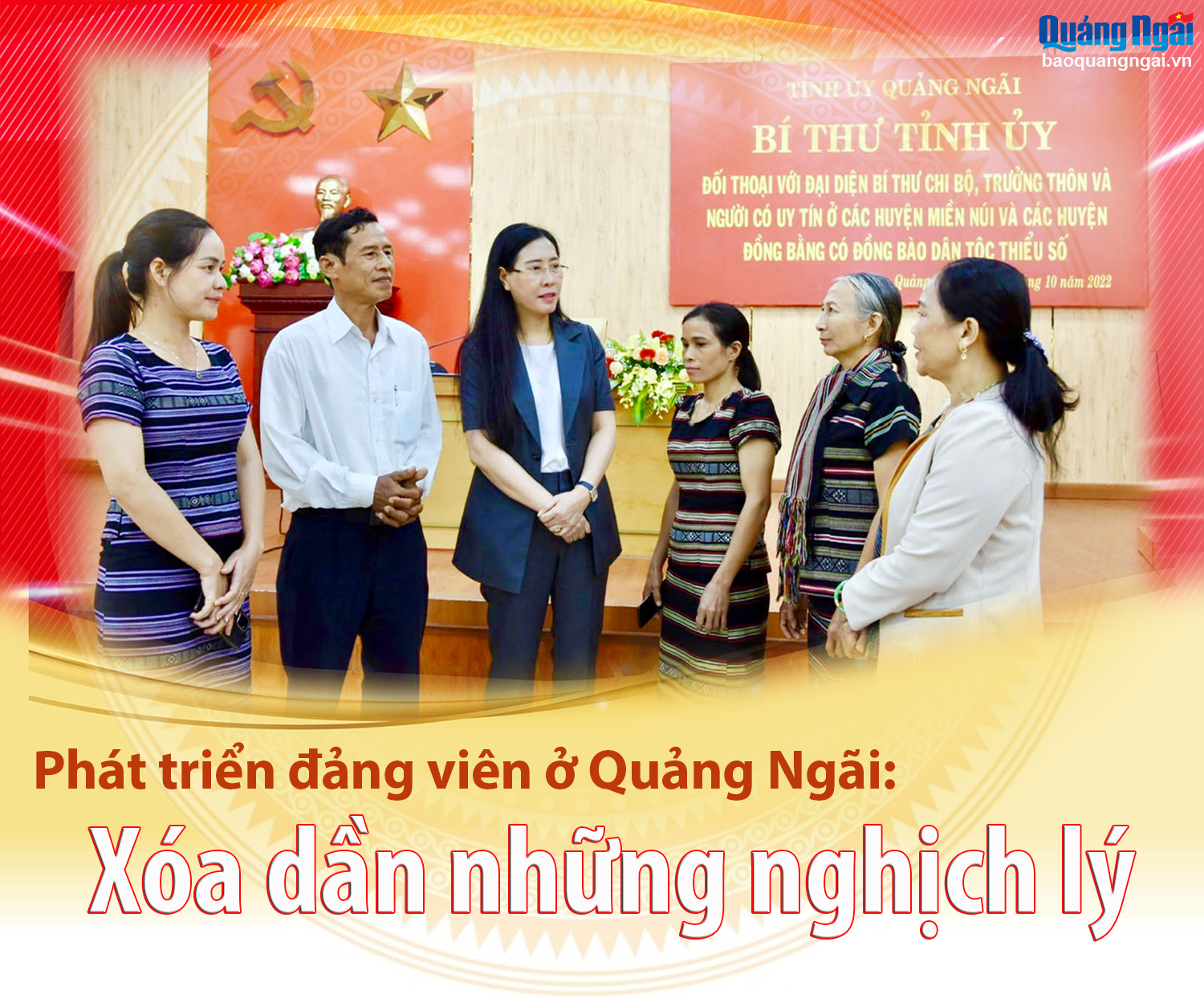 Phát triển đảng viên ở Quảng Ngãi: Xóa dần những nghịch lý