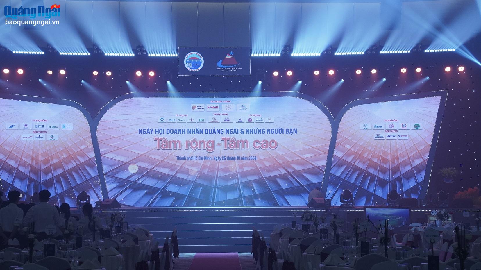 Sẵn sàng cho ngày hội doanh nhân Quảng Ngãi tại thành phố Hồ Chí Minh