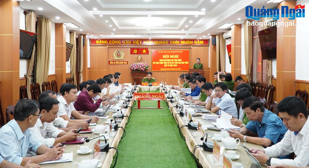 Giao ban đánh giá kết quả thực hiện Đề án 06 quý III/2024