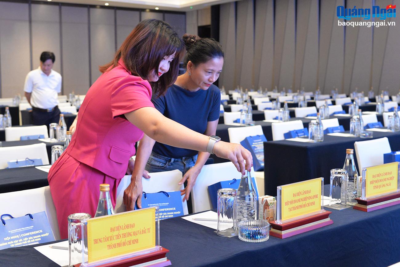 Chuẩn bị chu đáo cho Hội nghị Quảng Ngãi gặp gỡ, tiếp xúc doanh nghiệp tại TP.Hồ Chí Minh