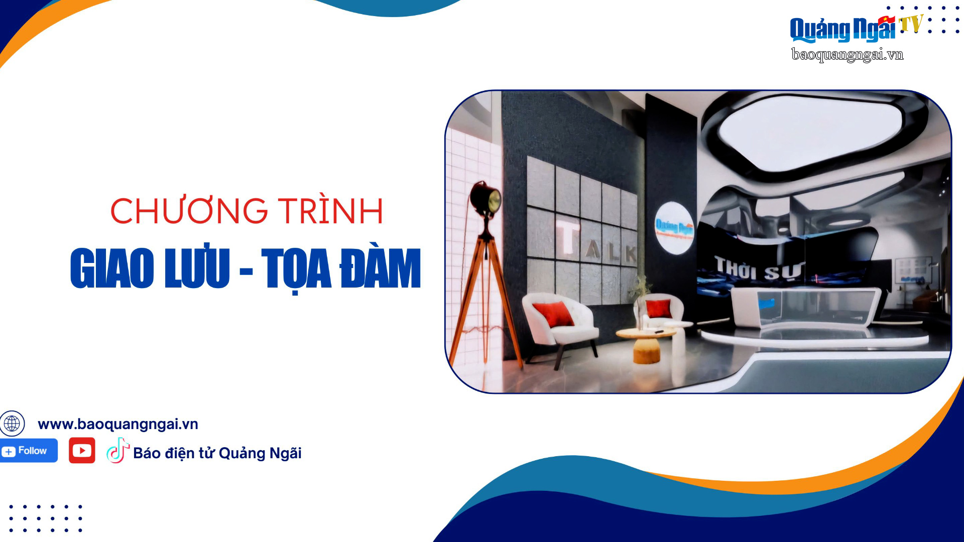 [Video]. Đón xem Chương trình Giao lưu - Tọa đàm 