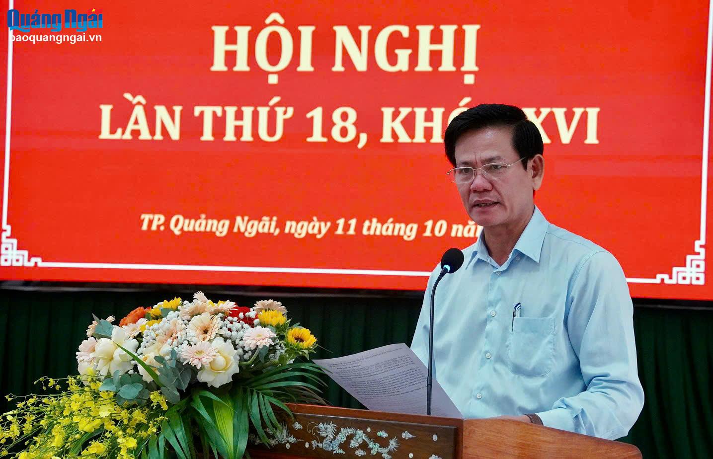 Thành phố Quảng Ngãi quyết tâm thực hiện nhiệm vụ những tháng cuối năm