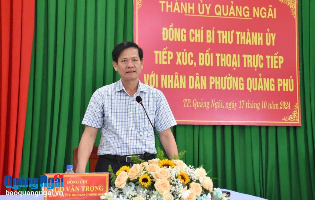 Sớm chuyển đổi cơ sở cũ của Trường THCS Quảng Phú thành trường mầm non