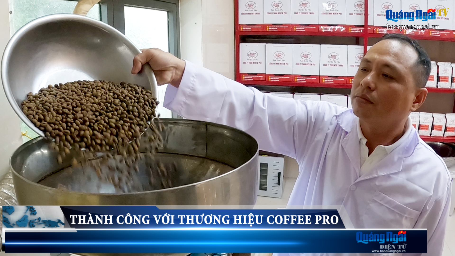Video: Thành công với thương hiệu Coffee Pro