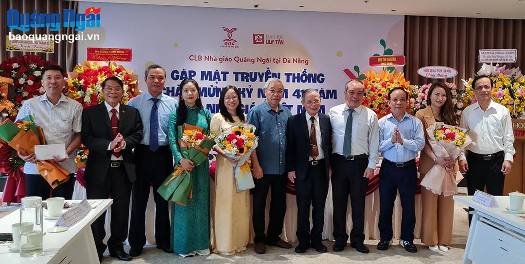 Câu lạc bộ Nhà giáo Quảng Ngãi tại Đà Nẵng gặp mặt nhân dịp 20/11