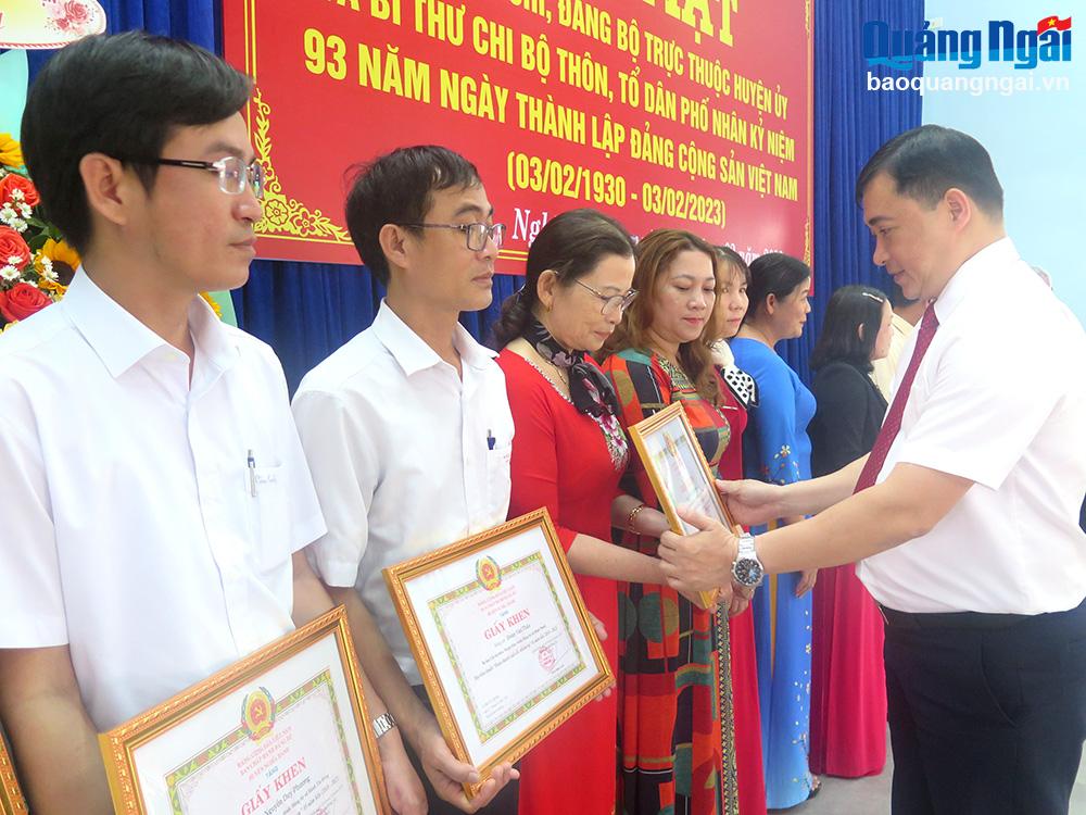 Phong trào thi đua “bốn tốt” ở Nghĩa Hành