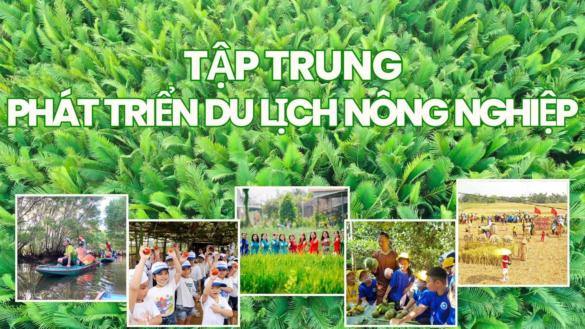 Tập trung phát triển du lịch nông nghiệp