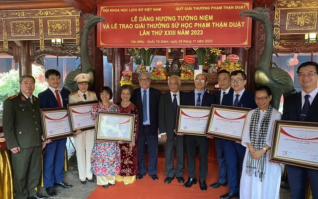 Trao Giải thưởng sử học Phạm Thận Duật lần thứ XXIII