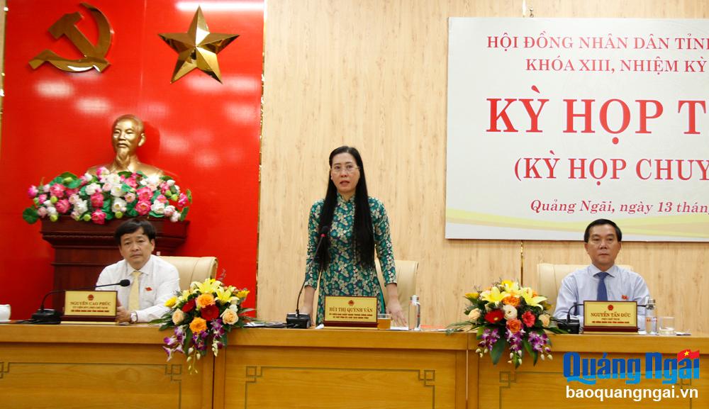 HĐND tỉnh thông qua 8 nghị quyết tại Kỳ họp thứ 19