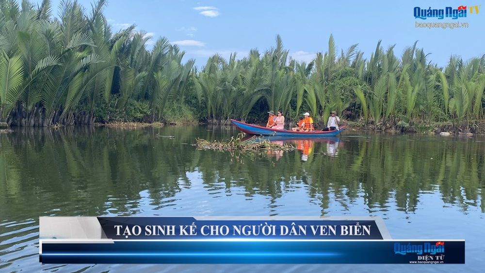 Video: Tạo sinh kế cho người dân ven biển