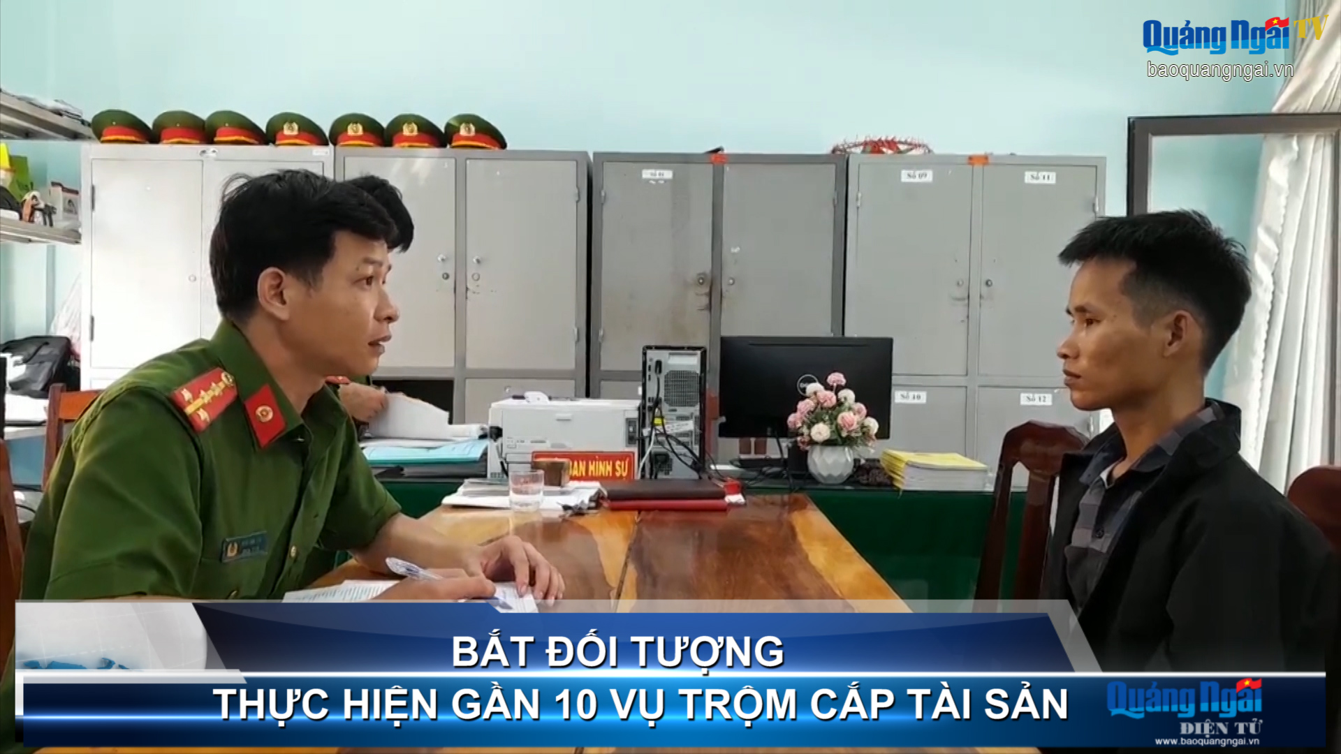 Video: Bắt đối tượng thực hiện gần 10 vụ trộm cắp tài sản ở huyện Trà Bồng