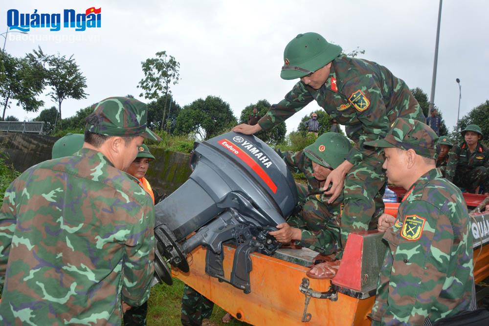 Kiểm tra công tác sẵn sàng ứng phó với thiên tai