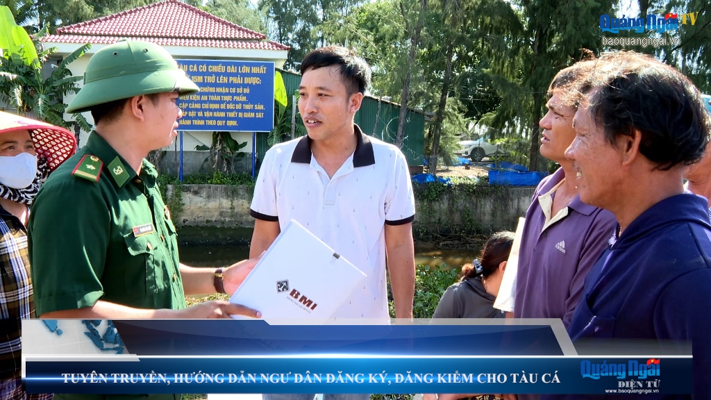 Video: Tuyên truyền, hướng dẫn ngư dân đăng ký, đăng kiểm tàu cá