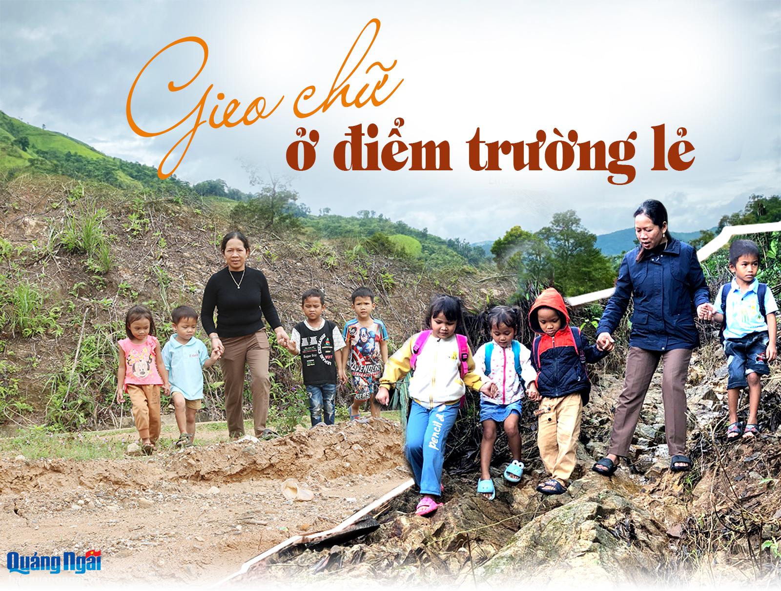 [Emagazine]. Gieo chữ ở điểm trường lẻ