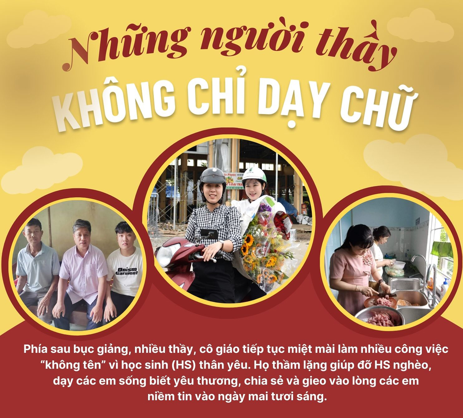 [Emagazine]. Những người thầy không chỉ dạy chữ