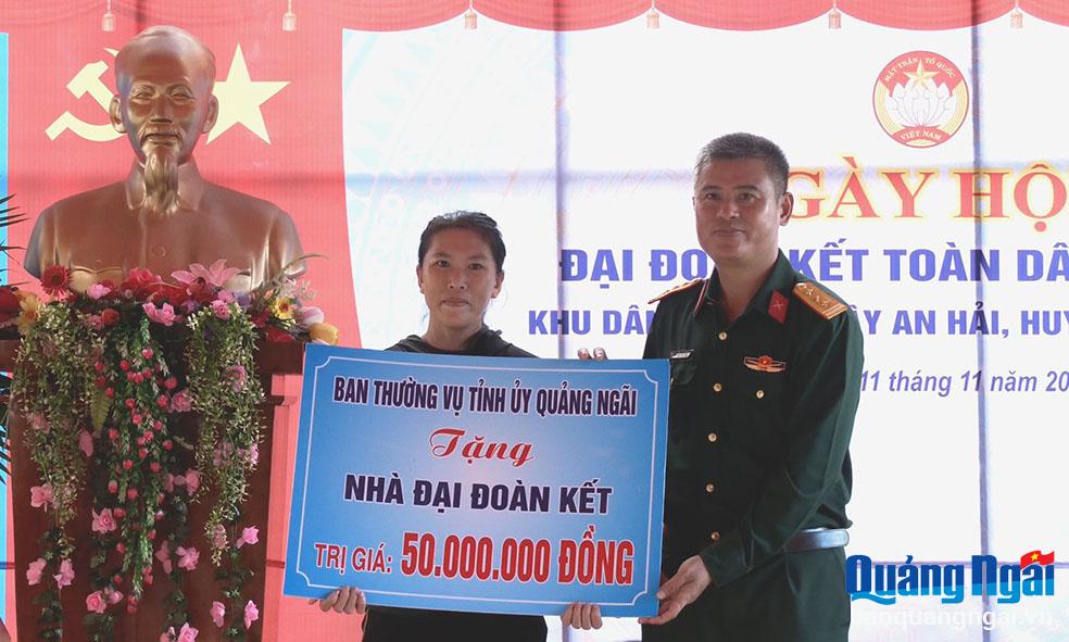 Ngày hội Đại đoàn kết toàn dân tộc tại Khu dân cư thôn Tây An Hải