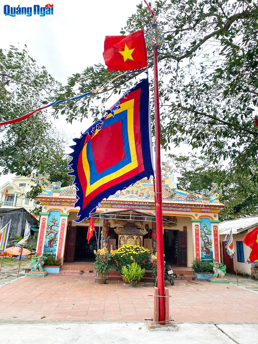 Lệ treo cờ của người xưa