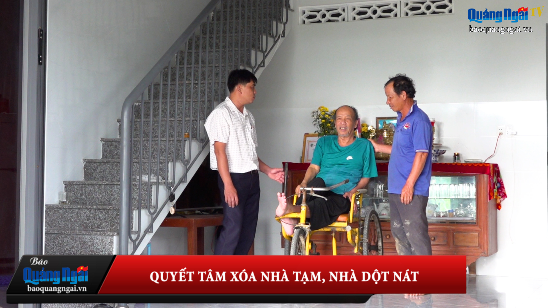 [Video]. Quyết tâm xóa nhà tạm, nhà dột nát