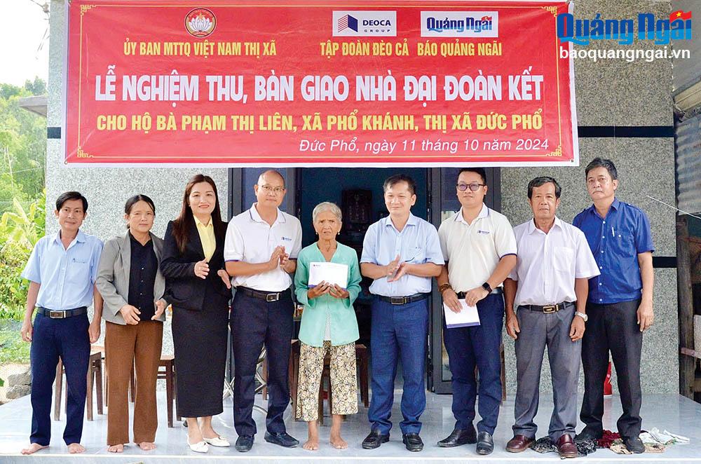 Tập đoàn Đèo Cả: Tích cực tham gia công tác an sinh xã hội