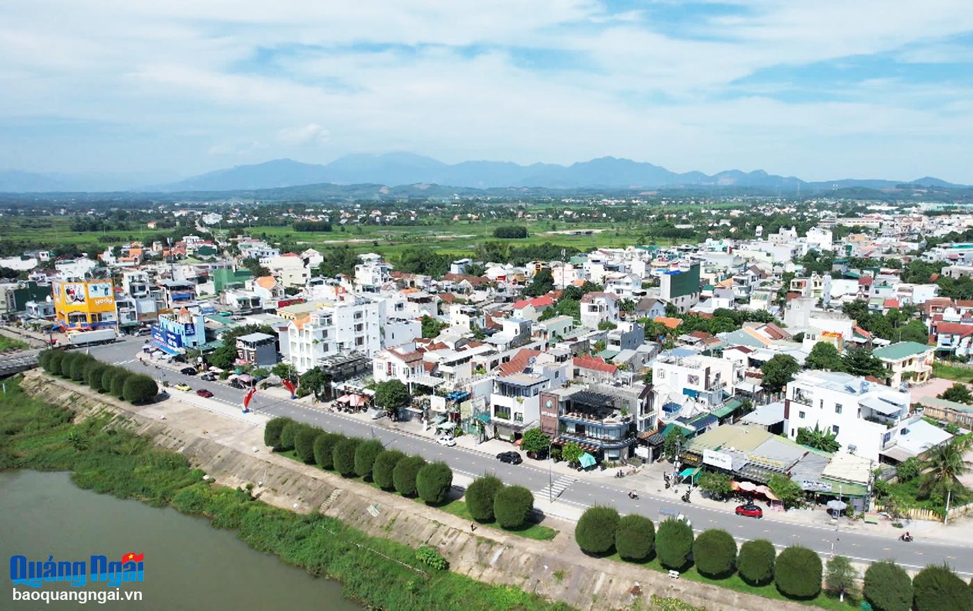 Bình Sơn nỗ lực về đích huyện nông thôn mới