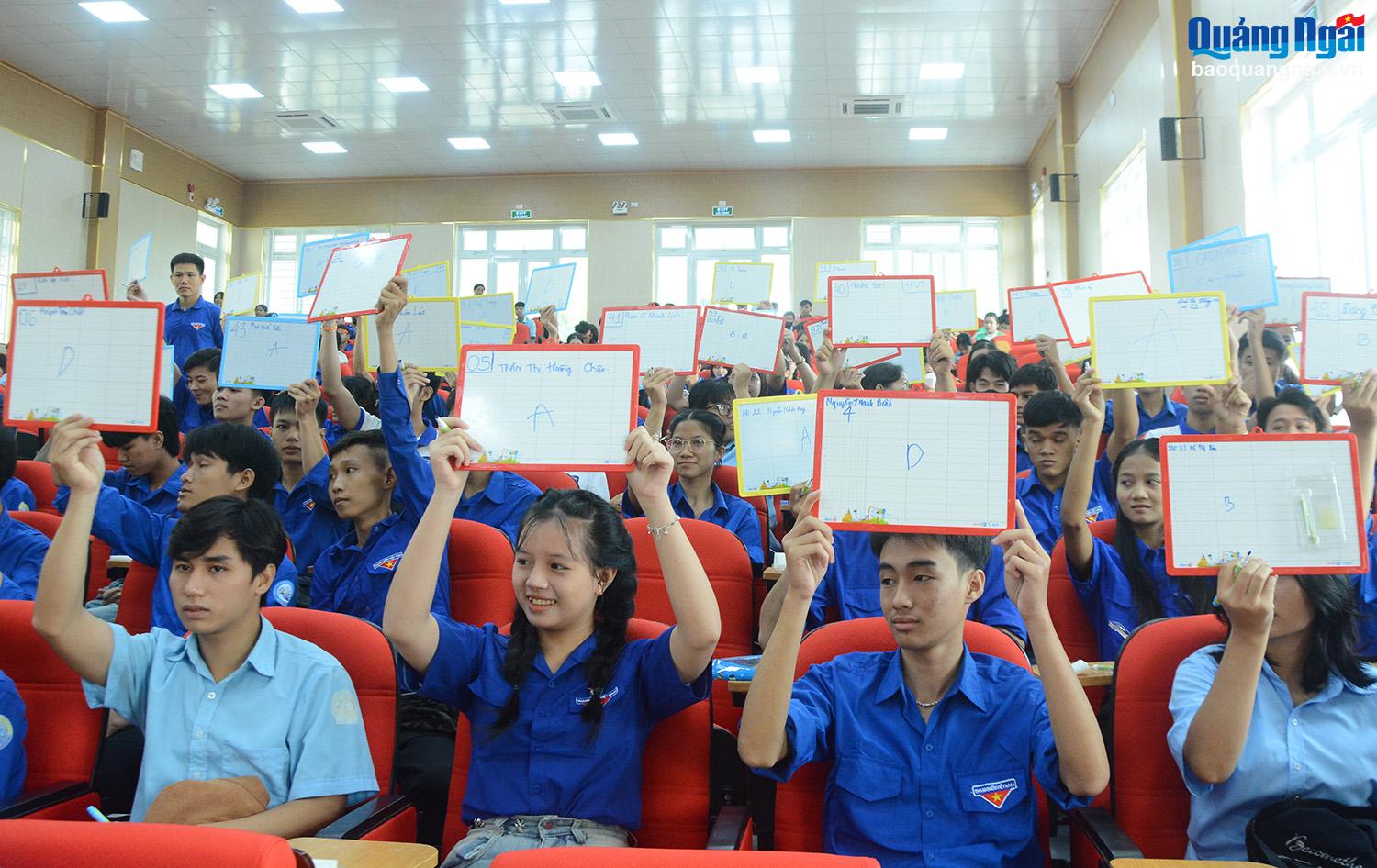 Hội thi Rung chuông vàng cho đoàn viên, thanh niên khối trường học
