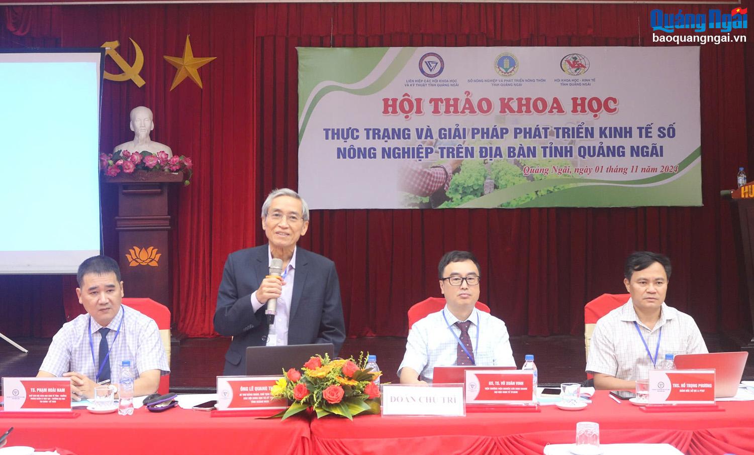 Hội thảo phát triển kinh tế số ngành nông nghiệp