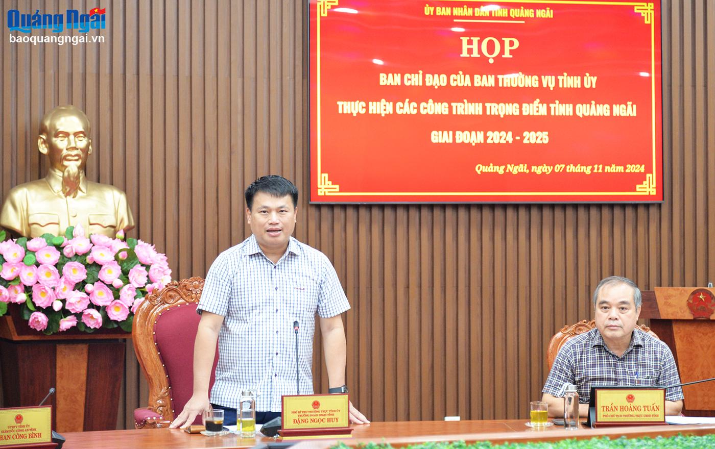 Sớm tháo gỡ vướng mắc trong triển khai các dự án trọng điểm