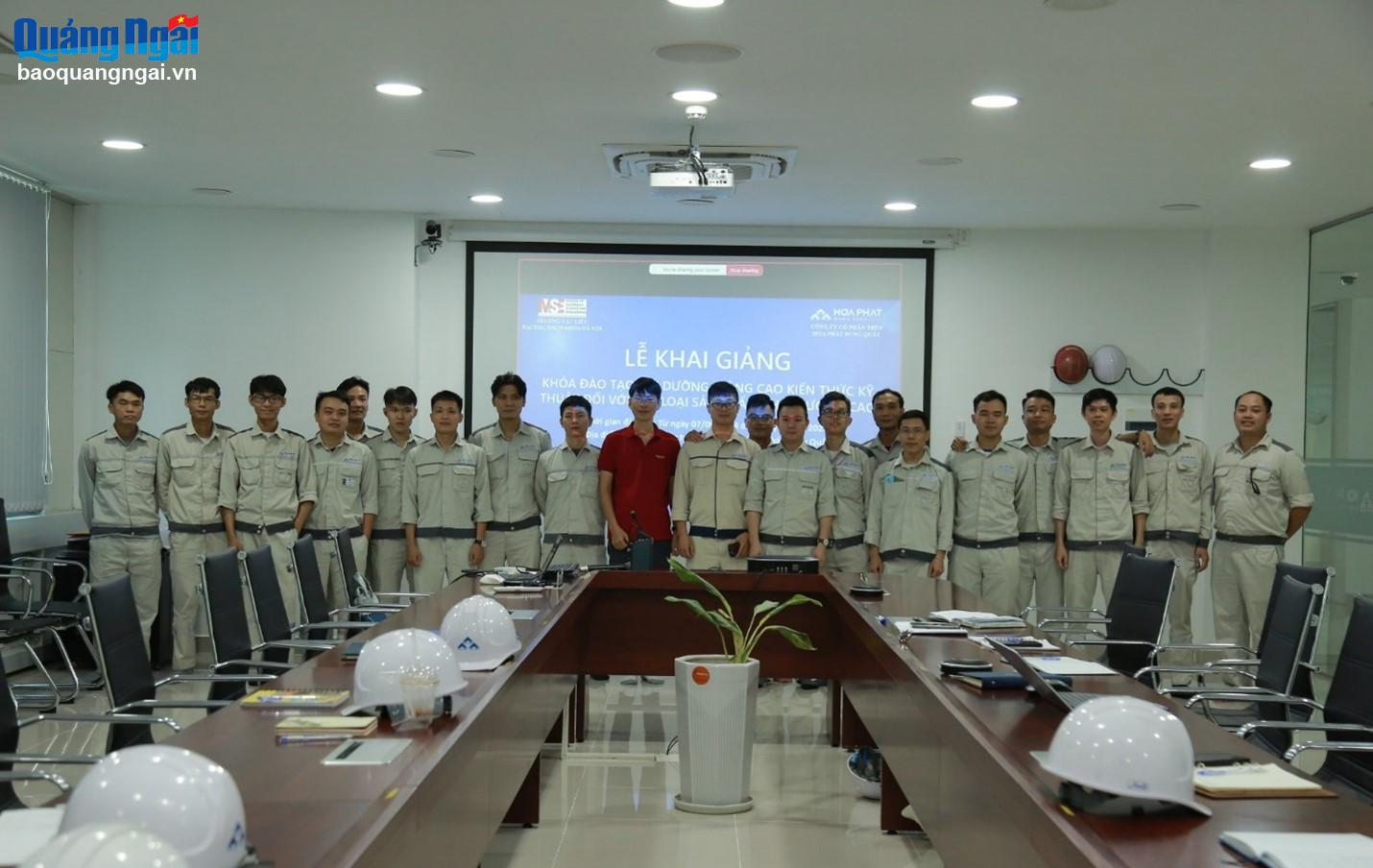 Thép Hòa Phát Dung Quất bồi dưỡng chuyên sâu về thép chất lượng cao