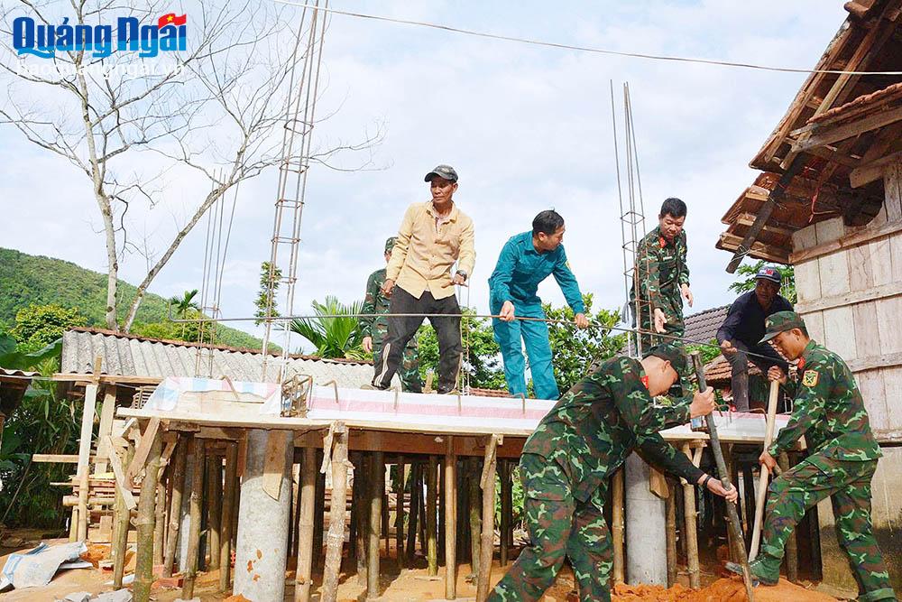 Những ngôi nhà thắm tình quân dân