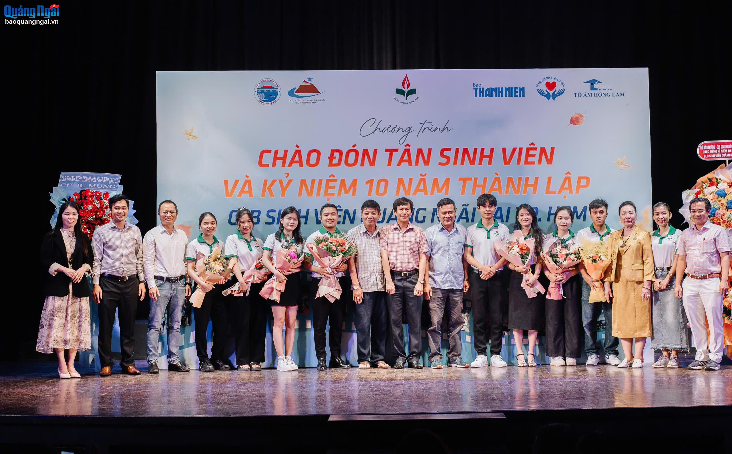 Kỷ niệm 10 năm thành lập Câu lạc bộ Sinh viên Quảng Ngãi tại TP.Hồ Chí Minh