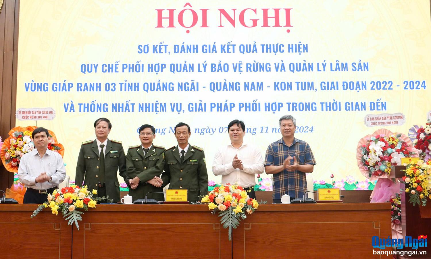 Sơ kết quy chế phối hợp quản lý bảo vệ rừng vùng giáp ranh