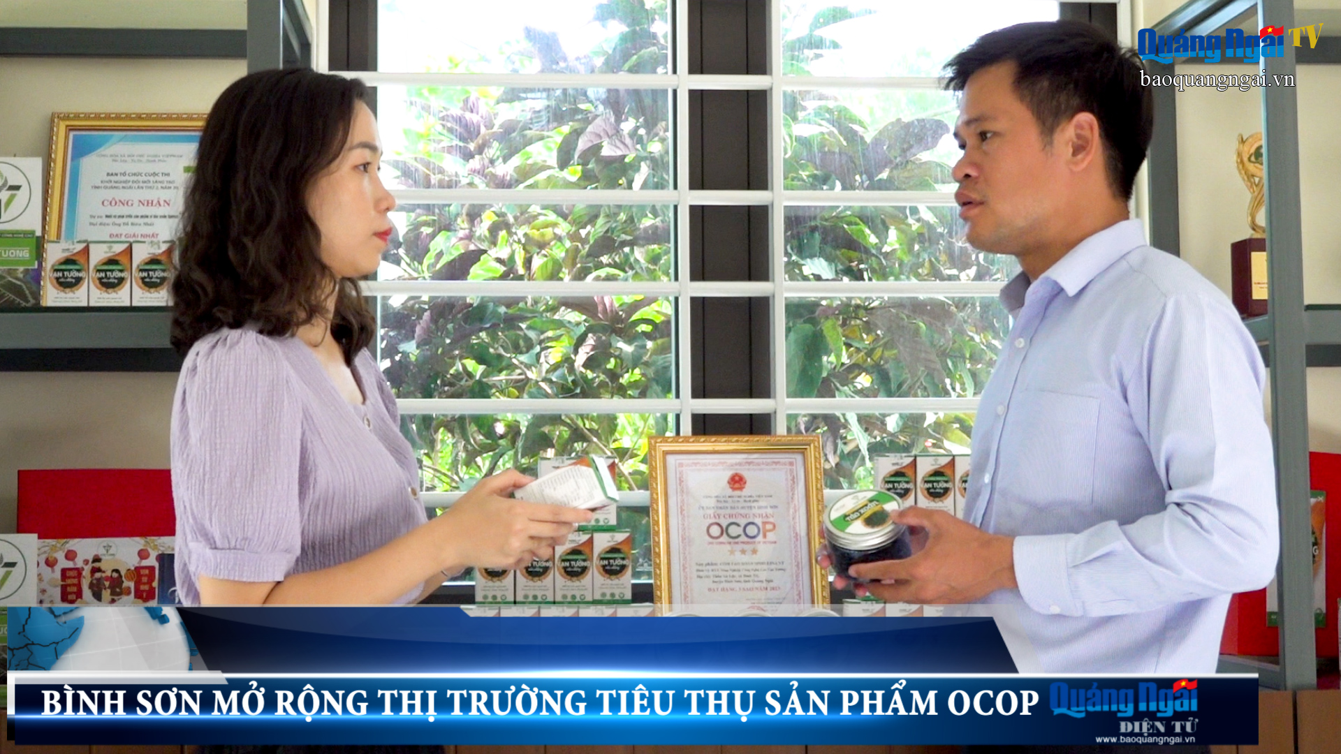Video: Bình Sơn mở rộng thị trường tiêu thụ sản phẩm OCOP