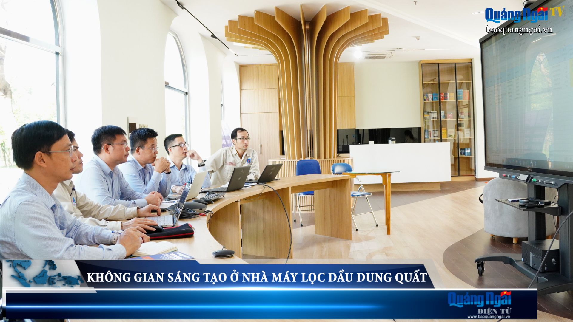 Video: Không gian sáng tạo ở Nhà máy lọc dầu Dung Quất