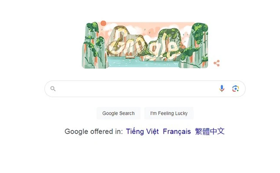 Google tôn vinh Vịnh Hạ Long
